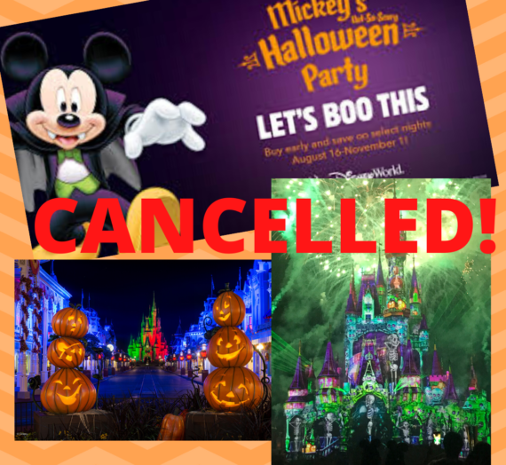 Mickey’s Not So Scary Halloween Party – CANCELLED!