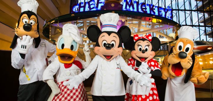 Chef Mickey and Friends welcome
