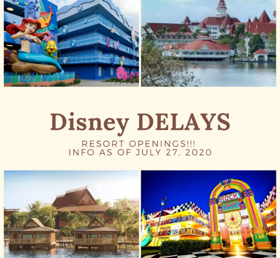 Disney announces delays in resort openings … post covid19